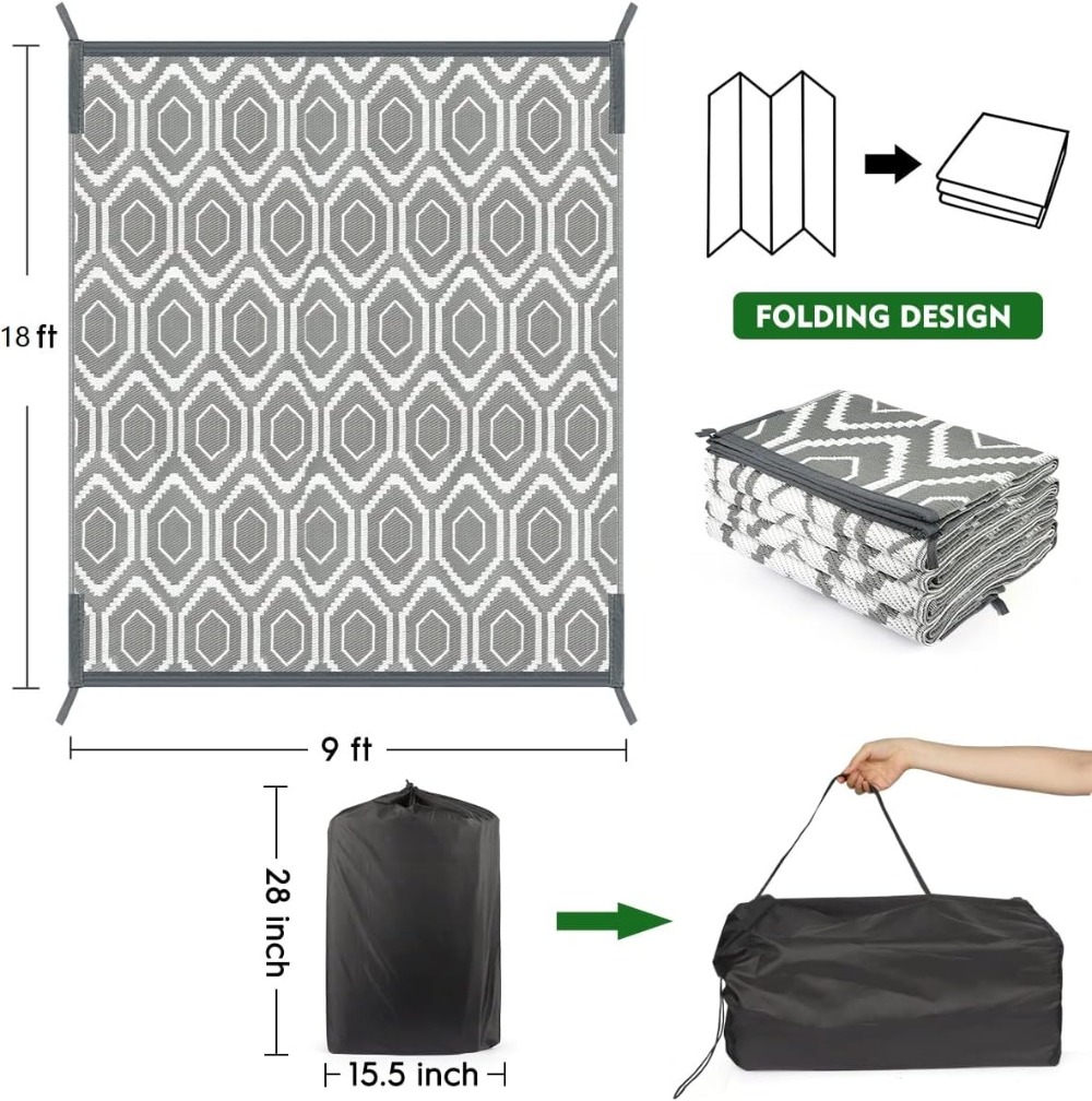 Outdoor Camping Rugs 9x18 Weat - Outdoor Camping Rugs 9X18 ulasan dan harga