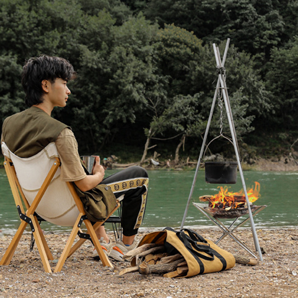 Portable Camping Fire Pit Gril - Outdoor Camping Fire Pit ulasan dan harga