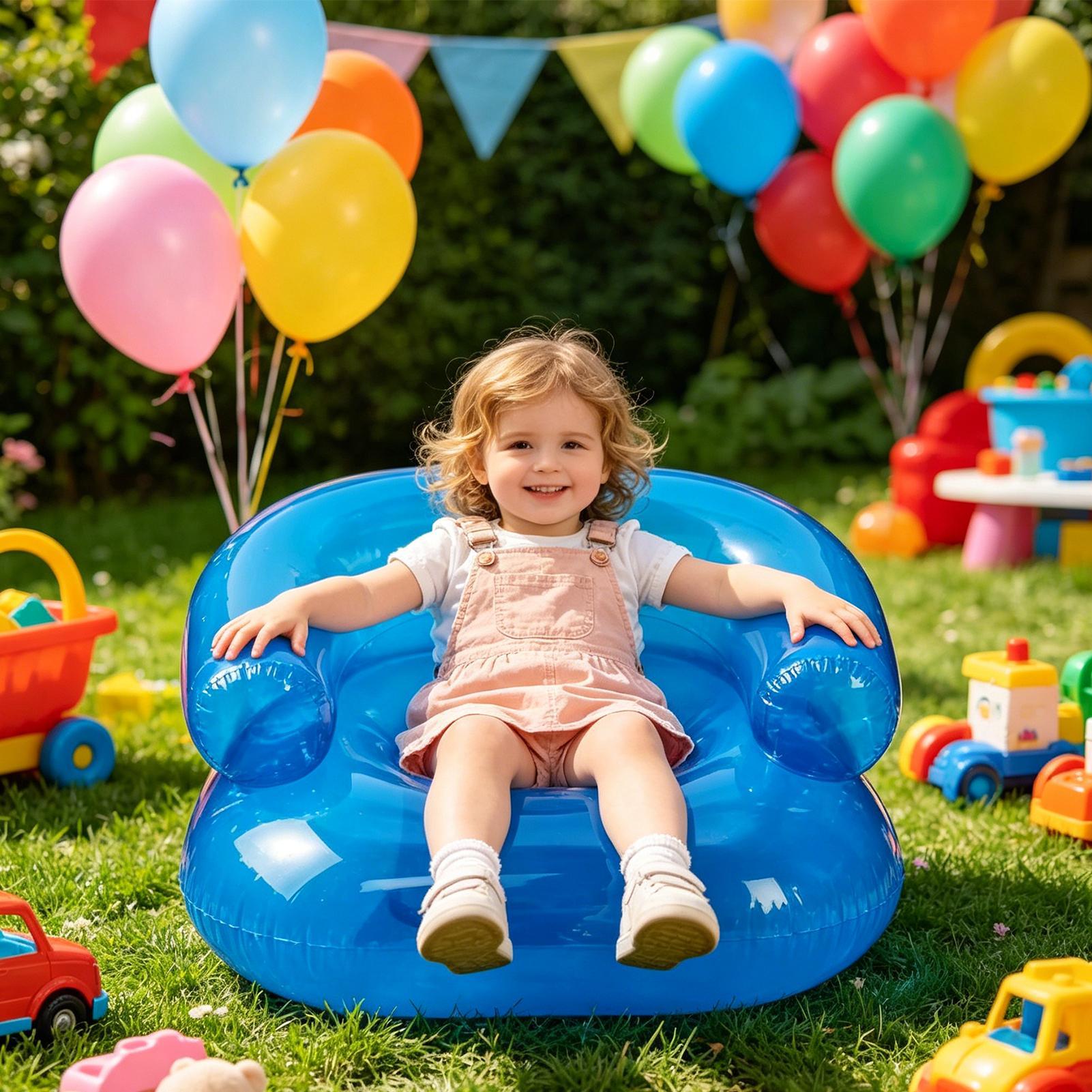 Inflatable Lounge Chair Portab - Outdoor Camping Movies ulasan dan harga