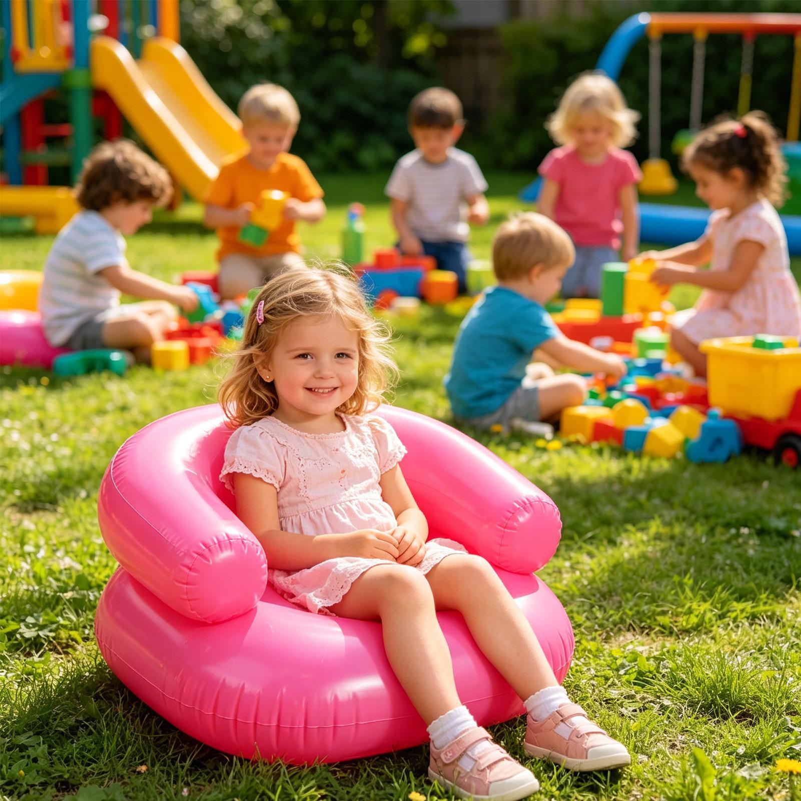 Inflatable Lounge Chair Portab - Outdoor Camping Movies ulasan dan harga