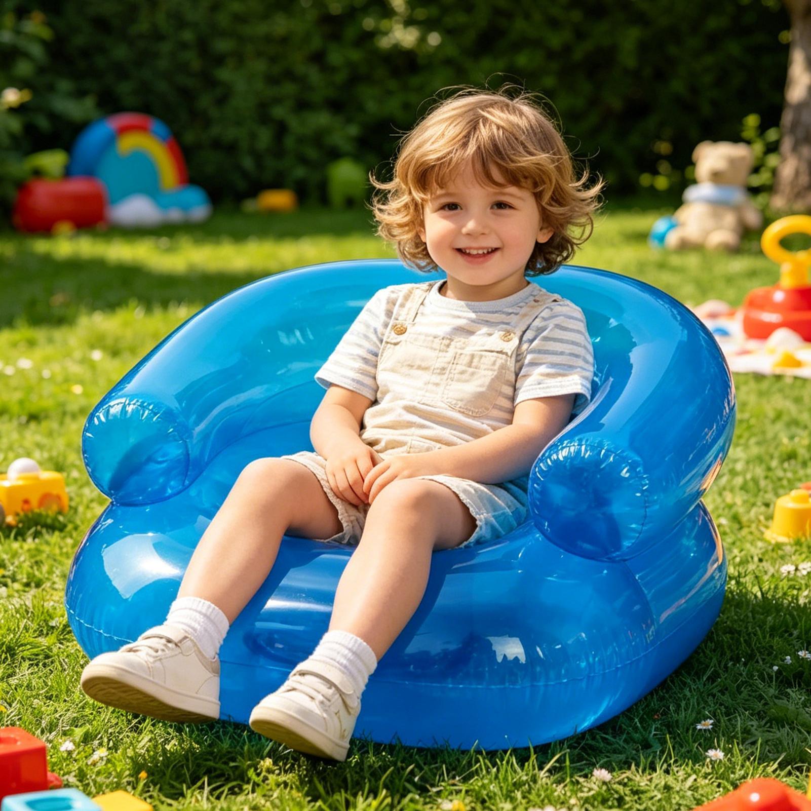Inflatable Lounge Chair Portab - Outdoor Camping Movies ulasan dan harga