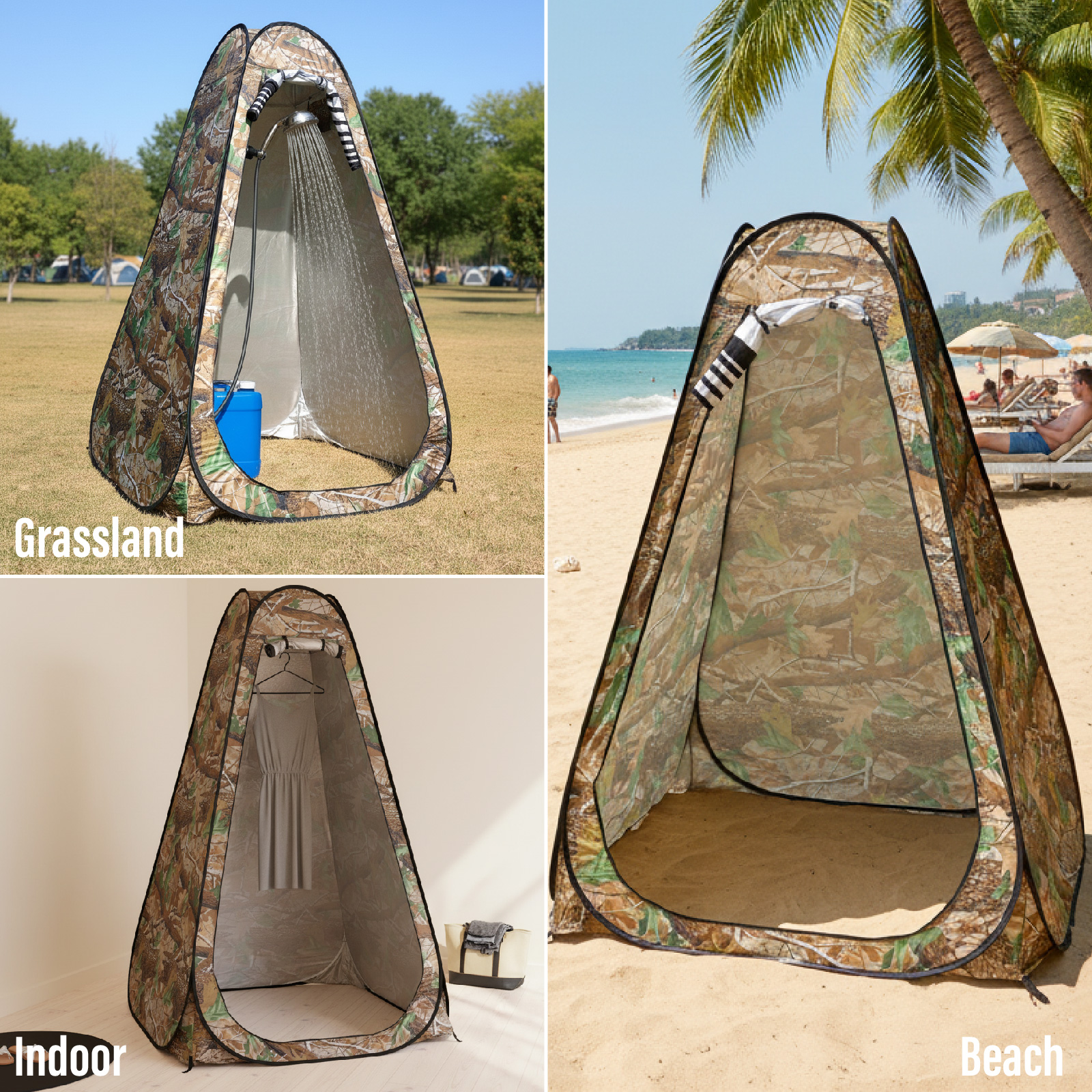 Portable Pop-Up Privacy Tent O - Outdoor Camping Tent Waterproof ulasan dan harga