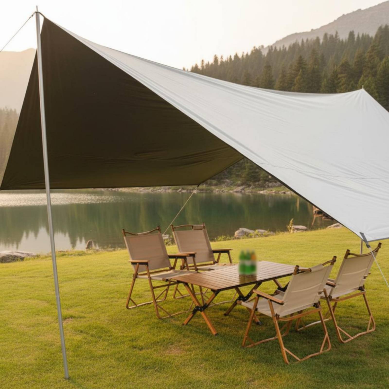 Camping Tarp Windproof Outdoor - Outdoor Camping Tent Waterproof ulasan dan harga