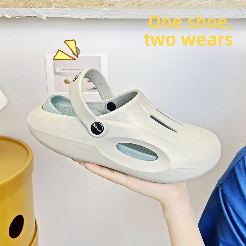 Men's and Women's Summer Baref - Outdoor Camping Slippers ulasan dan harga