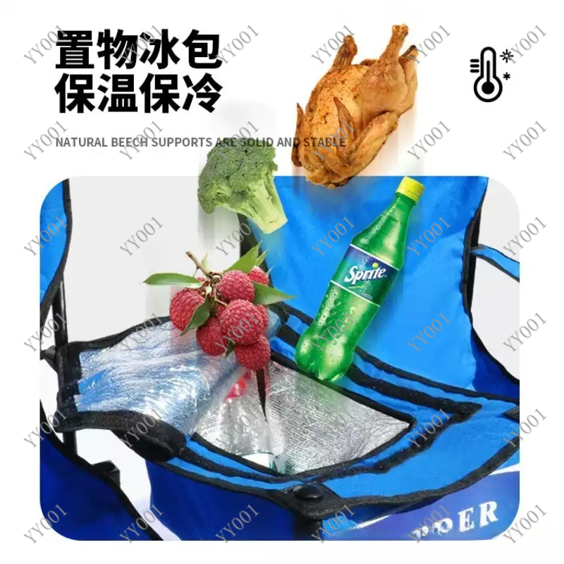 Portable Double Folding Campin - Outdoor Camping Folding Chair ulasan dan harga