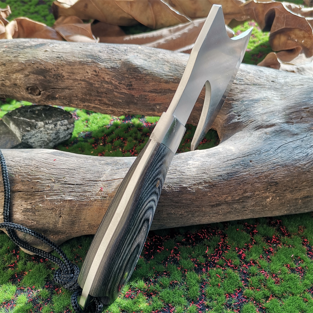 Wooden Handle Stainless Steel  - Camp Axe Hatchet ulasan dan harga