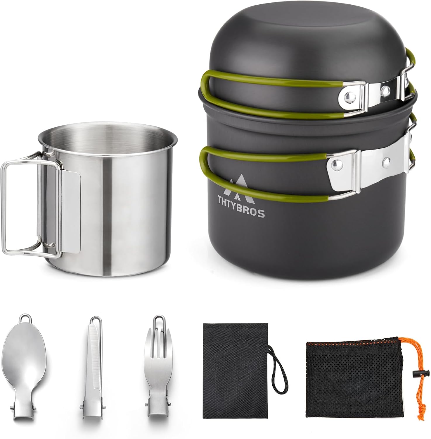Camping Cookware Kit Backpacki - Outdoor Camping Solo ulasan dan harga
