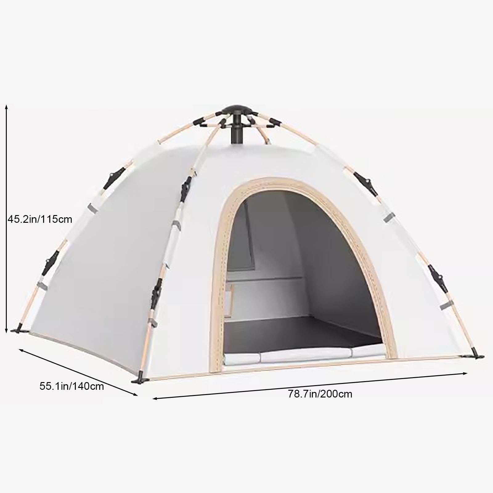 Pop Up Camping Tent Portable B - Outdoor Camping Dome ulasan dan harga