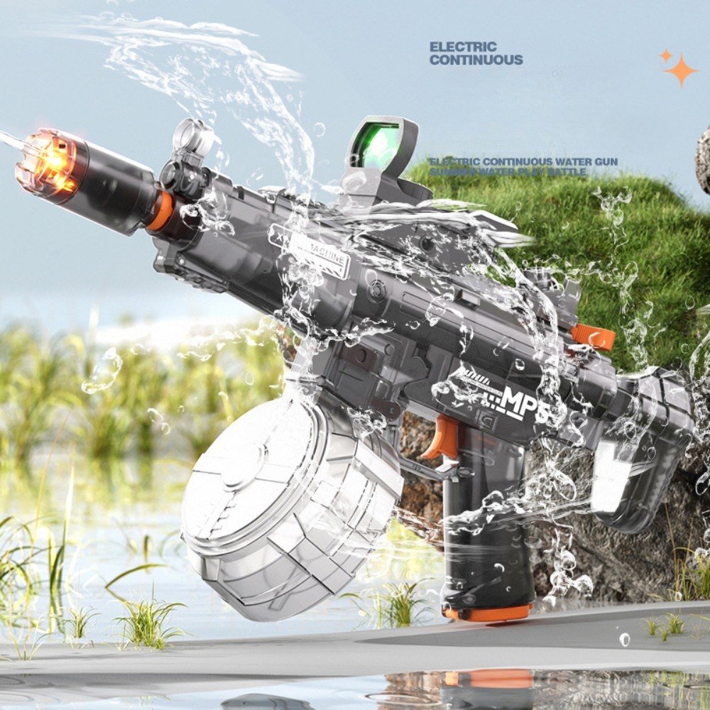 Electric Water Gun Toy Long Ra - Outdoor Camping Games For Kids ulasan dan harga