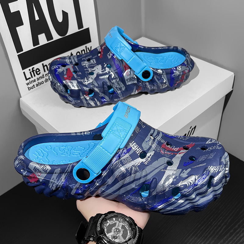 Large Size Men's Outdoor Fishi - Outdoor Camping Slippers ulasan dan harga