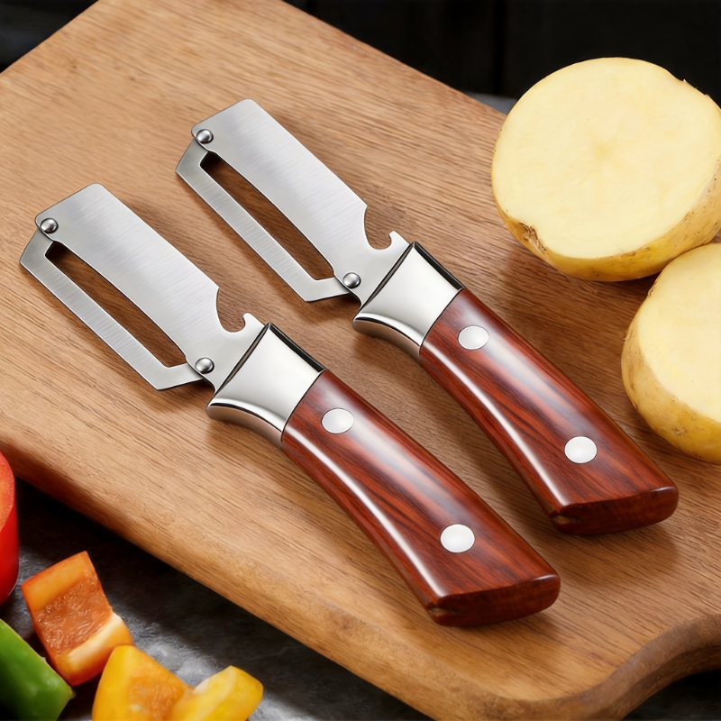 2-Pack Multi-Functional Peeler - Camping Knife Multi-Tool ulasan dan harga