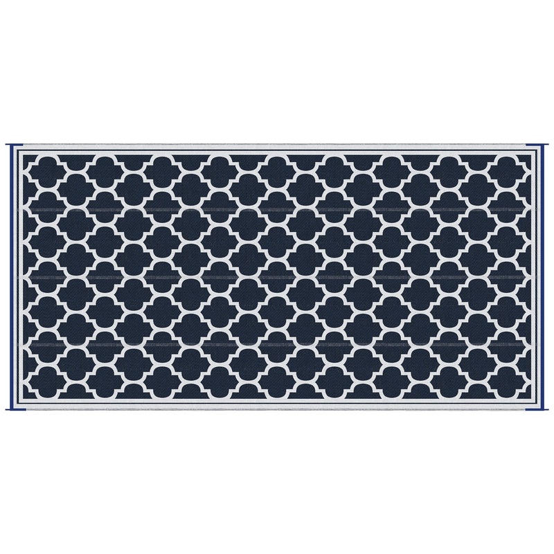 Outsunny Reversible Outdoor Ru - Outdoor Camping Rugs 9X18 ulasan dan harga