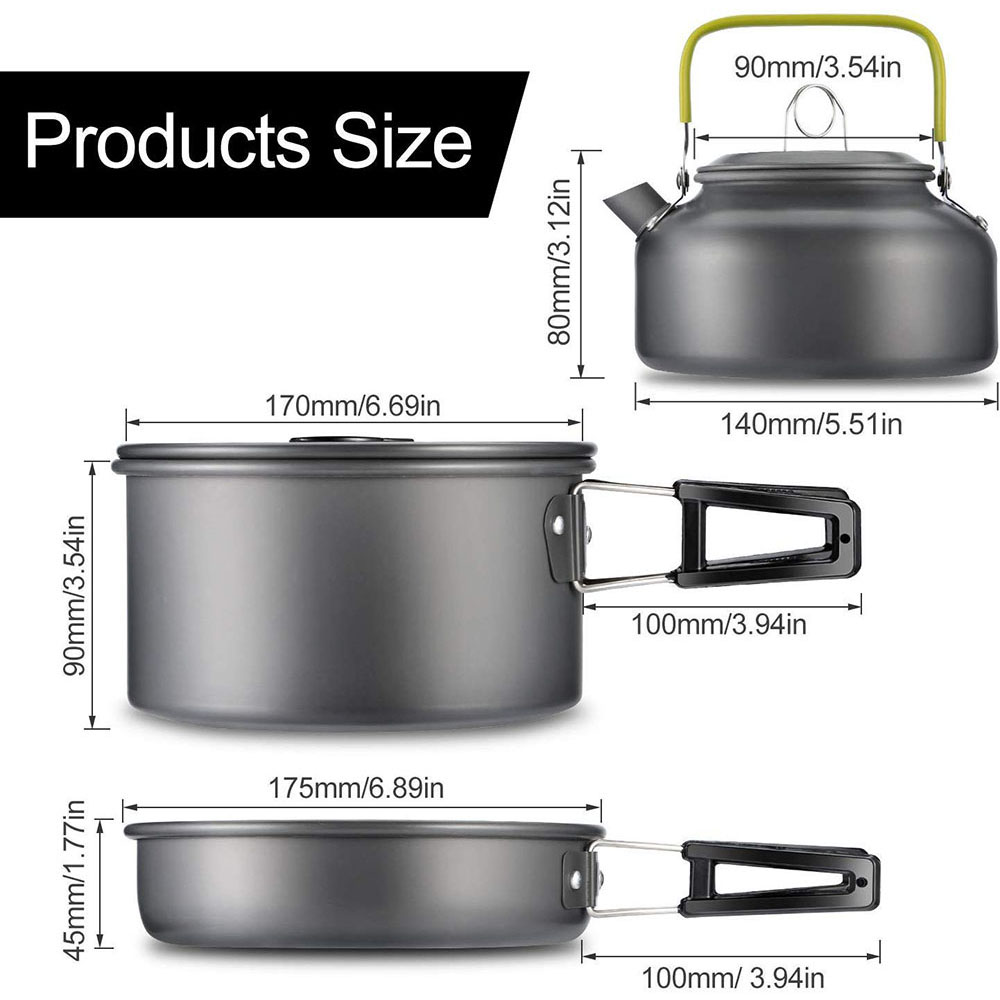 Outdoor camping cookware set m - Outdoor Camping Uk ulasan dan harga