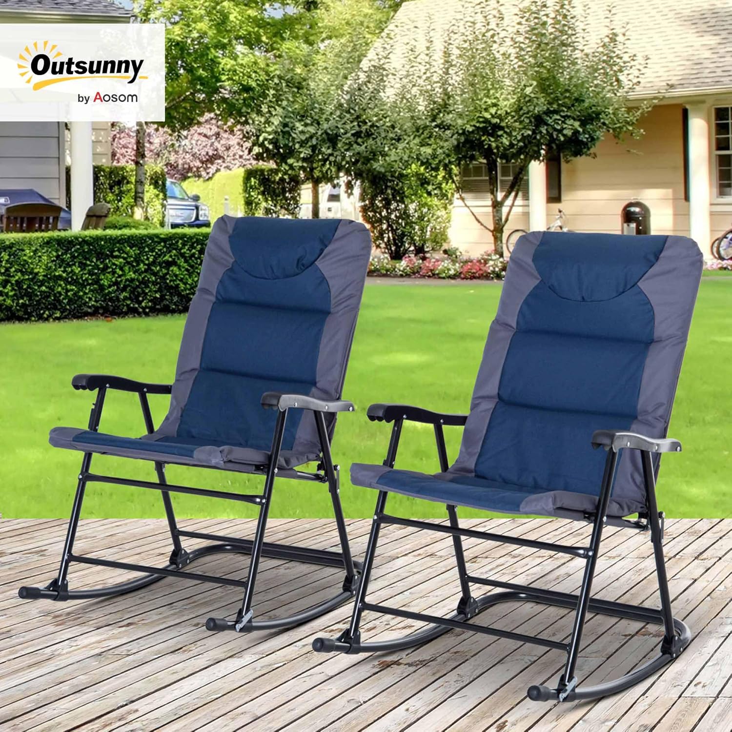 Oversized Padded Folding Rocki - Outdoor Oversized Camping Chair ulasan dan harga