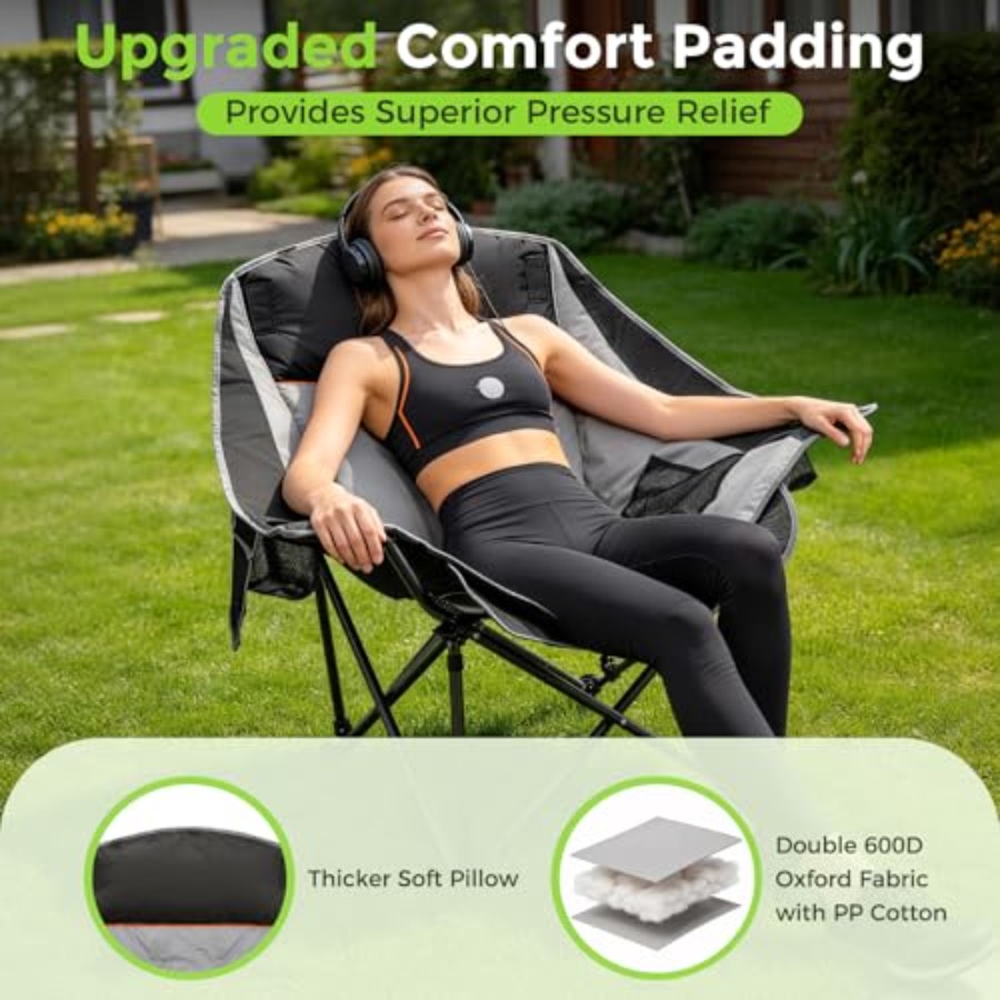 Oversized Camping Chairs for A - Outdoor Oversized Camping Chair ulasan dan harga